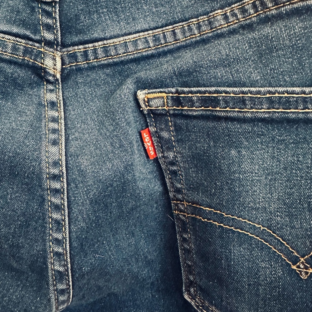 Levi's Dark Blue Straight Jeans 511 - Picture 7 of 9